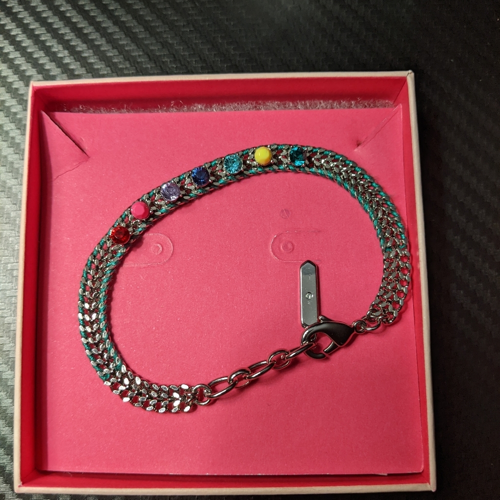 Stella and Dot Rainbow Friendship Bracelet